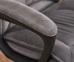 Gray & Black Executive Office Chair -FurniHub Store 810513554 6