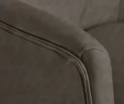 Leighton Gray Memory Foam Bonded Leather Office Chair -FurniHub Store 810513560 5