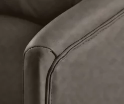 Leighton Gray Memory Foam Bonded Leather Office Chair -FurniHub Store 810513560 6