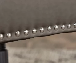 Leighton Gray Memory Foam Bonded Leather Office Chair -FurniHub Store 810513560 8