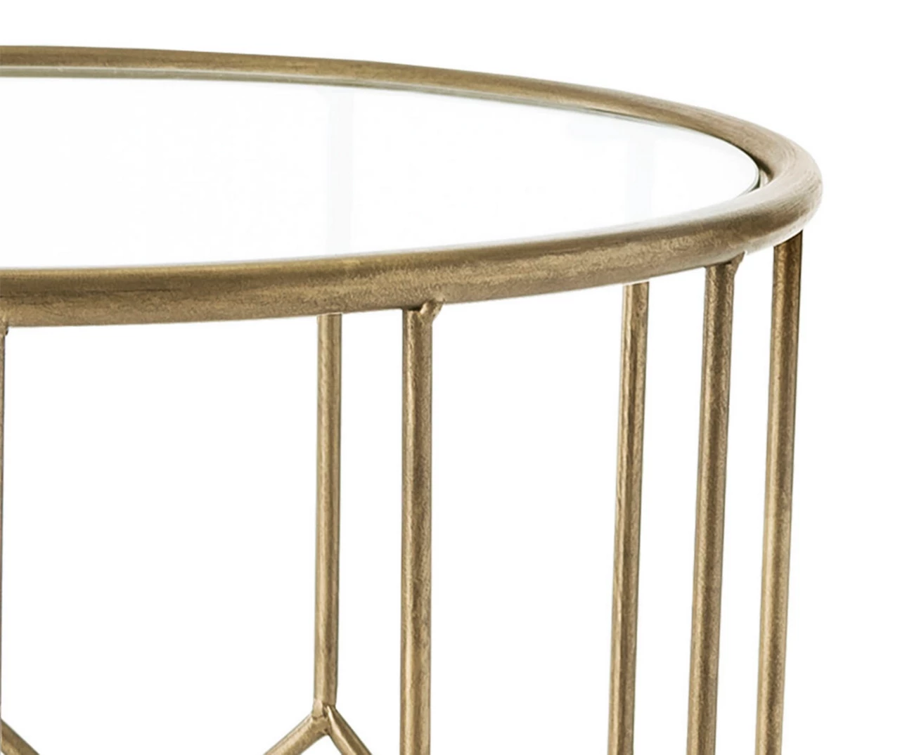 Gold Harper Side Table 5 Gold Harper Side Table - Image 3