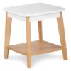 White Square Side Table -FurniHub Store 810513568 2