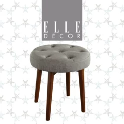 Penelope Tufted Stool -FurniHub Store 810513571