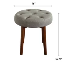 Penelope Tufted Stool -FurniHub Store 810513571 3