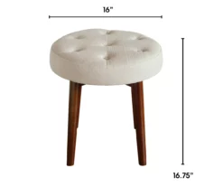 Penelope Tufted Stool -FurniHub Store 810513572 3