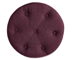 Penelope Eggplant Tufted Stool -FurniHub Store 810513574 6