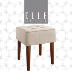 Aria Tufted Stool -FurniHub Store 810513575