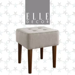 Aria Tufted Stool -FurniHub Store 810513576