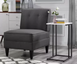 Serta Copenhagen Tufted Slipper Chair -FurniHub Store 810513580 3