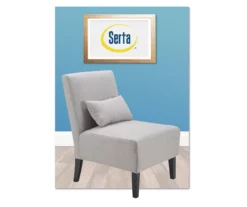 Serta Palisades Slipper Chair With Pillow -FurniHub Store 810513584