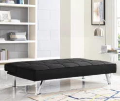 Corey Black Convertible Sofa -FurniHub Store 810514243 3