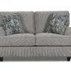 Canton Chenille Roll Arm Loveseat -FurniHub Store 810516359