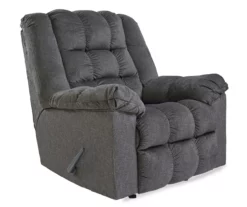 Drake Charcoal Rocker Recliner -FurniHub Store 810519655 1