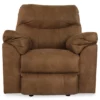Boxberg Bark Faux Leather Rocker Recliner -FurniHub Store 810519666