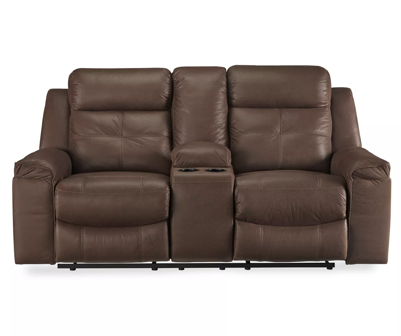 Jesolo Coffee Brown Reclining Console Loveseat 3 Jesolo Coffee Brown Reclining Console Loveseat
