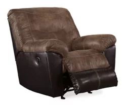 Follett Coffee Faux Leather Rocker Recliner 9 Follett Coffee Faux Leather Rocker Recliner -FurniHub Store 810519692 1