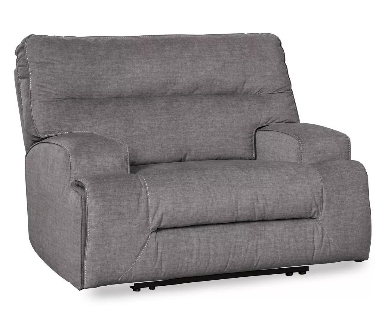 Coombs Charcoal Wide Seat Power Recliner 6 Coombs Charcoal Wide Seat Power Recliner - Image 4