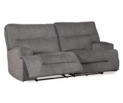 Coombs Charcoal Reclining Sofa -FurniHub Store 810519707 2