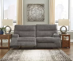 Coombs Charcoal Reclining Sofa -FurniHub Store 810519707 3