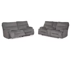 Coombs Charcoal Reclining Sofa -FurniHub Store 810519707 810519691 1
