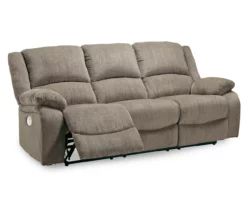 Draycoll Pewter Power Reclining Sofa -FurniHub Store 810519718 1
