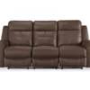Jesolo Coffee Reclining Sofa -FurniHub Store 810519726