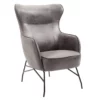 Norwich Badlands Charcoal Accent Chair -FurniHub Store 810519875 2