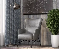 Norwich Badlands Charcoal Accent Chair -FurniHub Store 810519875 8