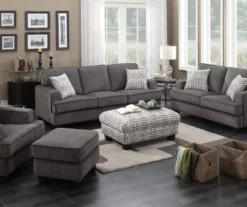 Rogers Ink Dot Ottoman -FurniHub Store 810519885 5