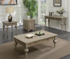 Windham Sandstone Buff End Table -FurniHub Store 810519903 6