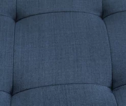 Jasper Navy Peacock Square Ottoman -FurniHub Store 810519917 3