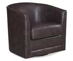 Willow River Hammond Faux Leather Swivel Accent Chair 16 Willow River Hammond Faux Leather Swivel Accent Chair -FurniHub Store 810519938 2