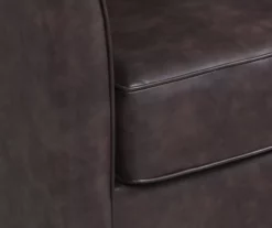 Willow River Hammond Faux Leather Swivel Accent Chair 19 Willow River Hammond Faux Leather Swivel Accent Chair -FurniHub Store 810519938 3