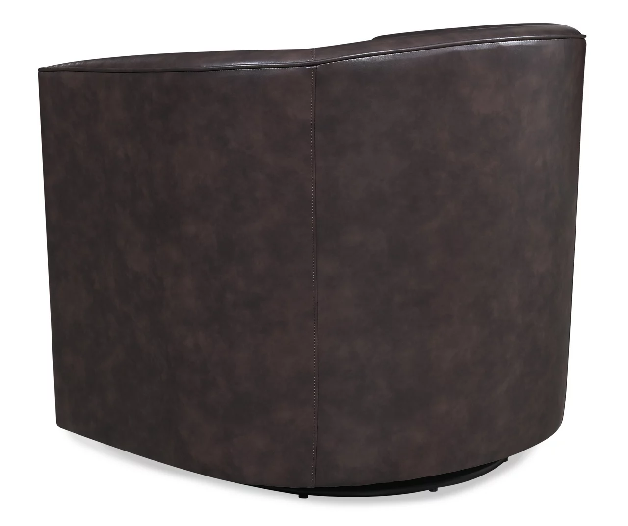 Willow River Hammond Faux Leather Swivel Accent Chair 6 Willow River Hammond Faux Leather Swivel Accent Chair - Image 4