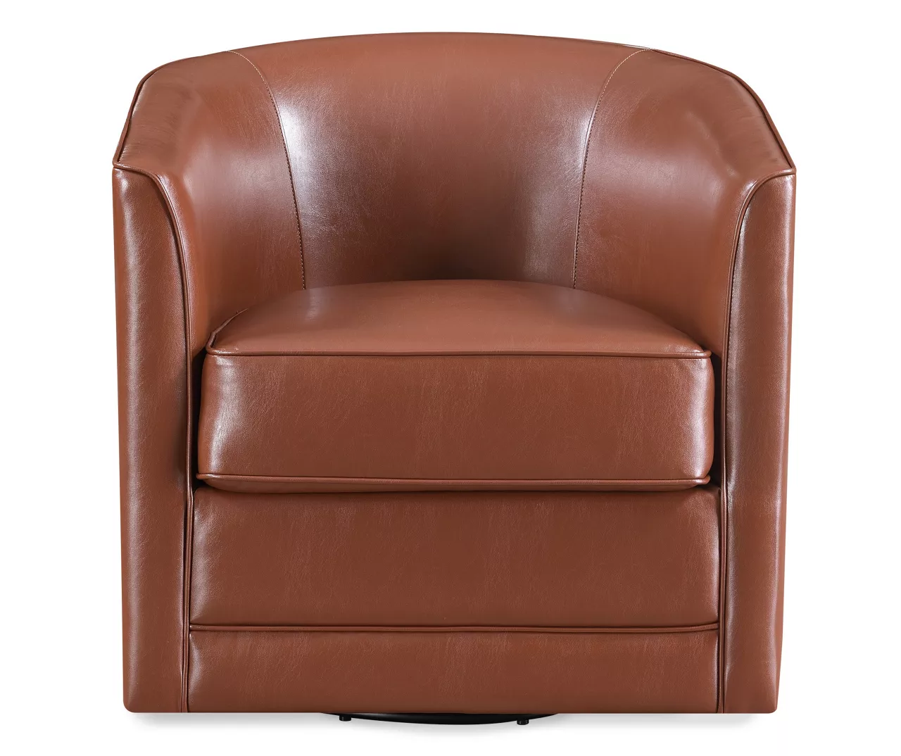 Willow River Hammond Faux Leather Swivel Accent Chair 4 Willow River Hammond Faux Leather Swivel Accent Chair - Image 2