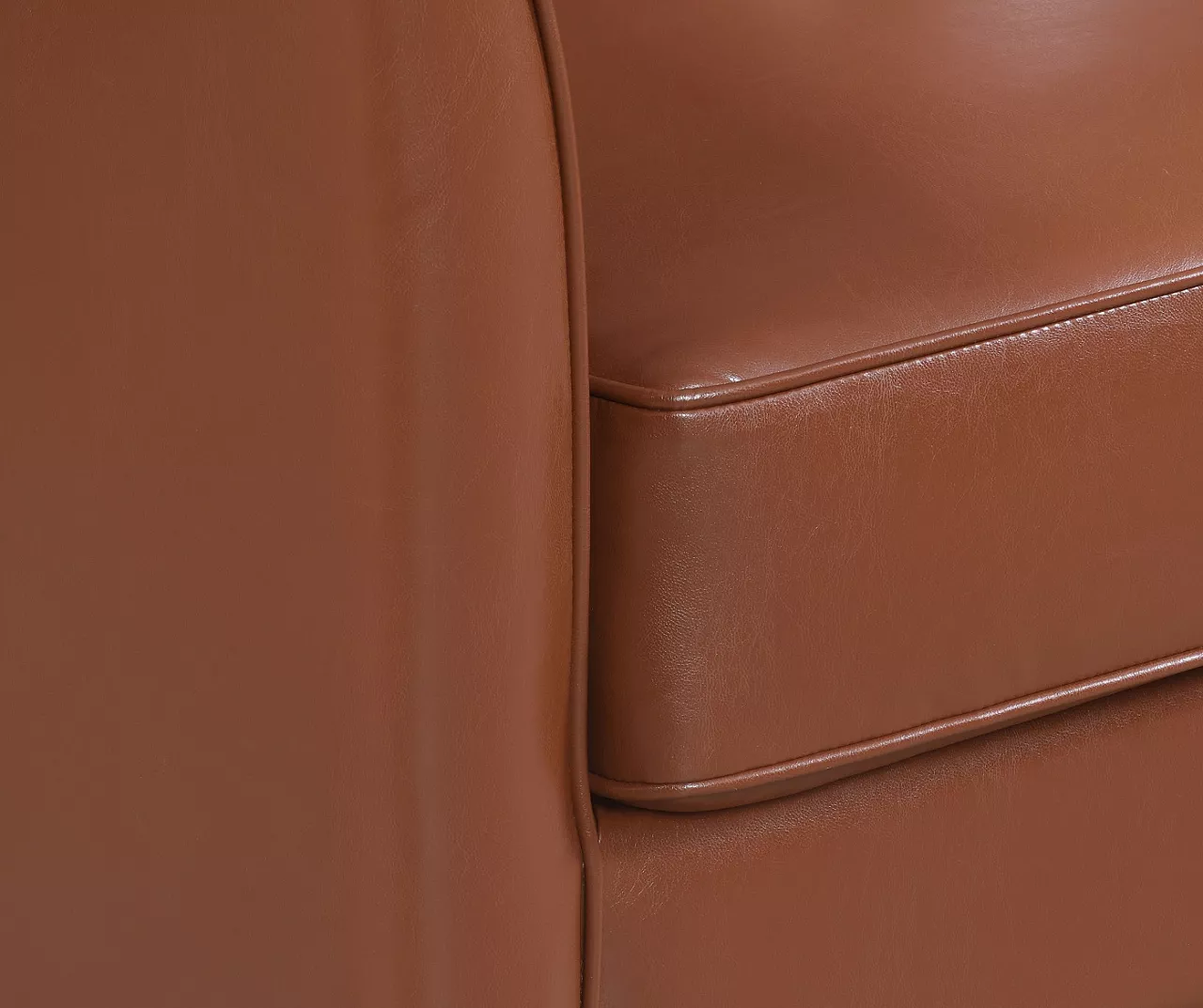 Willow River Hammond Faux Leather Swivel Accent Chair 13 Willow River Hammond Faux Leather Swivel Accent Chair - Image 11