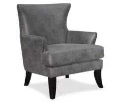 Bossa Dark Gray Accent Chair
