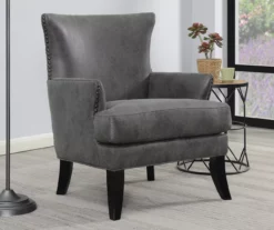 Bossa Dark Gray Accent Chair -FurniHub Store 810519951 7