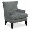 Bossa Gray Print Accent Chair -FurniHub Store 810519952 2