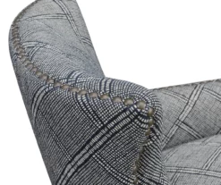 Bossa Gray Print Accent Chair -FurniHub Store 810519952 3