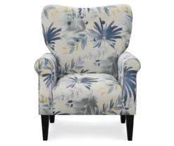 Willow River Lincoln Floral Accent Chair -FurniHub Store 810519970 1