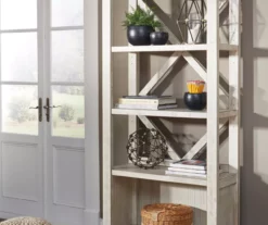 Carynhurst 4-Shelf Bookcase -FurniHub Store 810523812 2