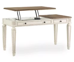 Realyn Lift-Top Office Desk -FurniHub Store 810523815 2
