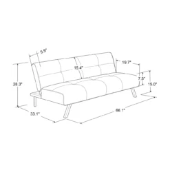 Serta Samson Convertible Sofa -FurniHub Store 810524549 101