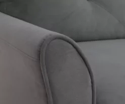 Hayward Gray Curved Arm Sectional -FurniHub Store 810524580 6