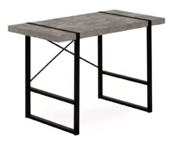 Monarch Paneled Metal Computer Desk -FurniHub Store 810527344 2