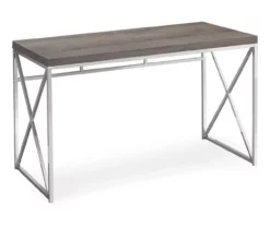 Monarch Metal Computer Desk -FurniHub Store 810527354 2