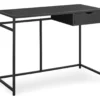 Black Metal Computer Desk -FurniHub Store 810527356 2