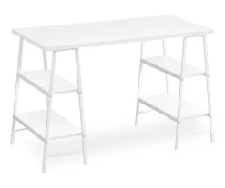 Monarch Metal 3 Tier Computer Desk -FurniHub Store 810527359 2