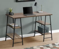 Monarch Metal 3 Tier Computer Desk -FurniHub Store 810527361 1